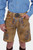 closed view of a man wearing Edelweiss Lederhosen