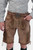 closed view of a man wearing Da Vinci Lederhosen