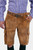 closed view of a man wearing Franzl Lang Cargo Lederhosen