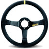 Sparco Steering Wheel 345 Suede Black - 015R345MSN Photo - Primary