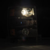 AlphaRex 14-15 Chevy 1500 PRO-Series Projector Headlights Black w/ Sequential Signal &  DRL - 880245 User 2
