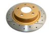 DBA 04-05 Mazda 3 2.3L / 06+ MazdaSpeed3 Rear Drilled & Slotted Street Series Rotor - DBA2957X Photo - Primary
