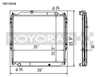 Koyo 96-02 Toyota 4Runner 2.7L / 3.4L w/ 5MT Radiator (Requires Cap PN SK-C13) - VH010665N Photo - Primary