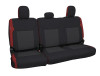 PRP 2021+ Ford 150/ 2023+ SuperDuty Rear Seat Covers (Pair) - Red - B096-05 Photo - Primary