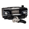 Superwinch 10000 LBS 12V DC 3/8in x 54ft Synthetic Rope Scorpion 10000SR Winch - Black Powdercoat - 1155401 Photo - Close Up