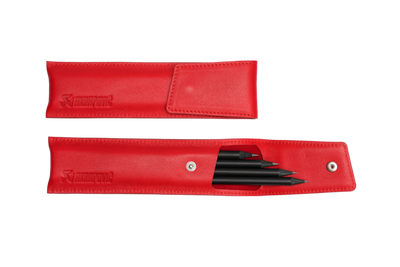 Akrapovic Leather Pencil Case - Red - 801725 User 1