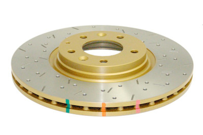 DBA 05+ MazdaSpeed6 / 05+ MX-6 Front Drilled & Slotted 4000 Series Rotor - DBA42960XS Photo - Primary