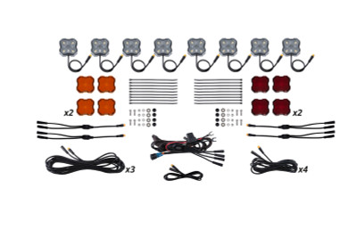 Diode Dynamics Single-Color Rock Light Installer Kit (8-pack) - DD7742 Photo - Primary