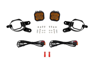 Diode Dynamics 10-13 Lexus IS250C SS3 LED Fog Light Kit (3000K) Max Yellow SAE Fog - Yellow - DD8362 Photo - Primary