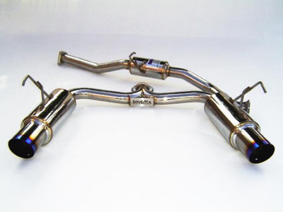 Invidia 00+ S2000 70mm Dual Titanium Tip Cat-back Exhaust - HS00HS1GTT Photo - Primary