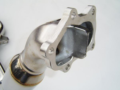 Invidia 05+ MT LGT / 08+ WRX/STi Polished Divorced Waste Gate Downpipe - HS08SW1DPC Photo - Primary