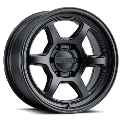 Kansei K14MB Roku 17x8.5in / 5x150 BP / 0mm Offset / 110.3mm  Bore - Matte Black - K14MB-78551-00 Photo - Primary