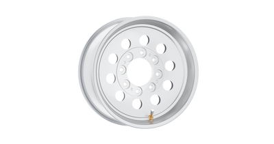 Raceline 882MC Mod 17.5x6.75 / 8X6.5 BP / 0mm Offset / 4.77mm Bore - Alum Wheel (CAP NOT INCLUDED) - 882MC-76780HD Photo - Primary