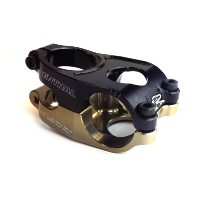 Renthal Duo Stem 40 mm. - Aluminum Gold/Black - STM109-BKAG Photo - Primary