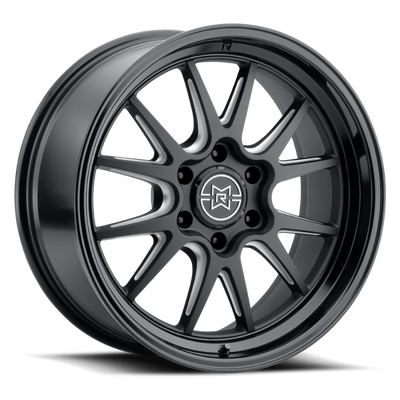 Method Raised MR802 20x9 / 8x170 BP / -12mm Offset / 125mm Bore - Double Black Milled Wheel - MR80229087512N User 1