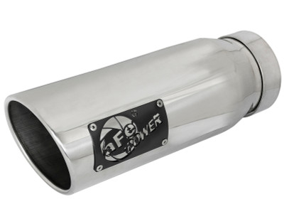 afe MACH Force-Xp Universal Exhaust Tip 4 IN Inlet x 5 IN Outlet x 12 IN L - 49T40502-P12 Photo - Primary