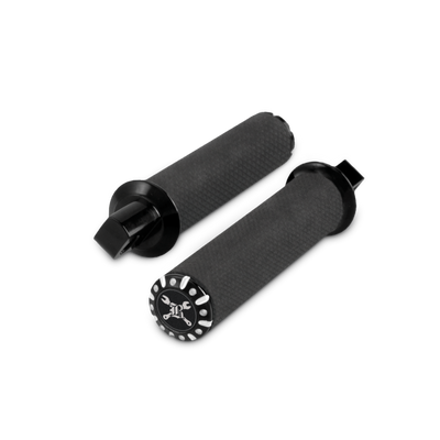 Burly Brand Universal Hawk  Footpeg Set Billet - Black Machined - B13-1123BM User 1