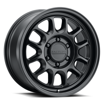 Raceline 958B Rogue 17x9in / 6X135 BP / -12mm Offset / 87.1mm Bore - Satin Black - 958B-79065-12 Photo - Primary