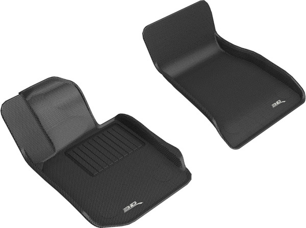 3D MAXpider 2019-2020 BMW 3 Series (G20) Kagu 1st Row Floormat - Black - L1BM10311509