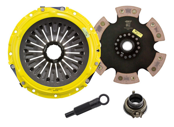 ACT 2003 Mitsubishi Lancer XT-M/Race Rigid 6 Pad Clutch Kit - ME2-XTR6