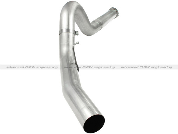 aFe Atlas 5in DPF-Back Aluminized Steel Exh Sys, Ford Diesel Trucks 11-14 v8-6.7L (td) No tip - 49-03055
