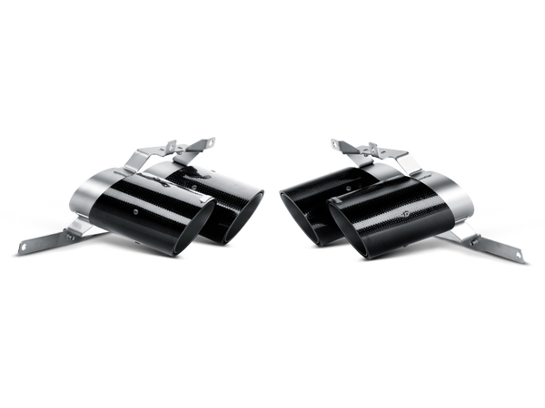Akrapovic 09-14 Lamborghini Gallardo LP 550-2 Coupe Tail Pipe Set (Carbon) - TP-CT/7
