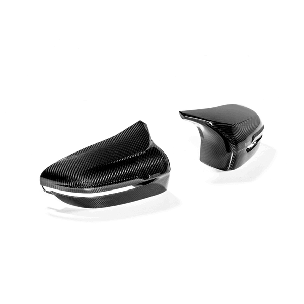 Akrapovic 2018+ BMW M5 (F90) / 2020 BMW M8 (F91/F92) Carbon Fiber Mirror Cap Set - High Gloss - WM-BM/CA/3/G