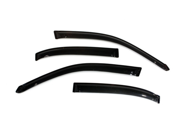 AVS 01-05 Honda Civic Ventvisor Outside Mount Window Deflectors 4pc - Smoke - 94213