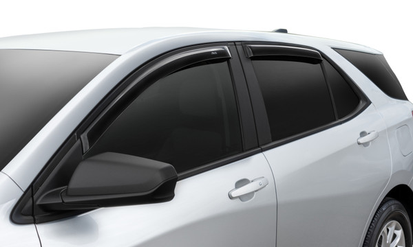 AVS 2018 Chevy Equinox Ventvisor Outside Mount Window Deflectors 4pc - Smoke - 94634