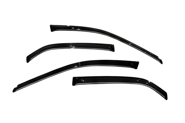 AVS 98-02 Honda Accord Ventvisor Outside Mount Window Deflectors 4pc - Smoke - 94959