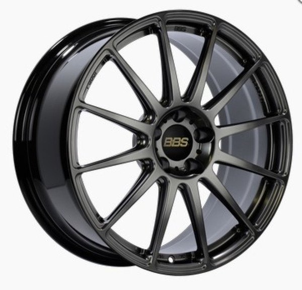 BBS FS 19x8 5x112 ET30 Diamond Black Wheel - 82mm PFS Required - FS009DBK