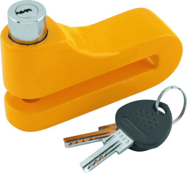 Bully Lock Disc Lock 10mm - Yellow - 132250