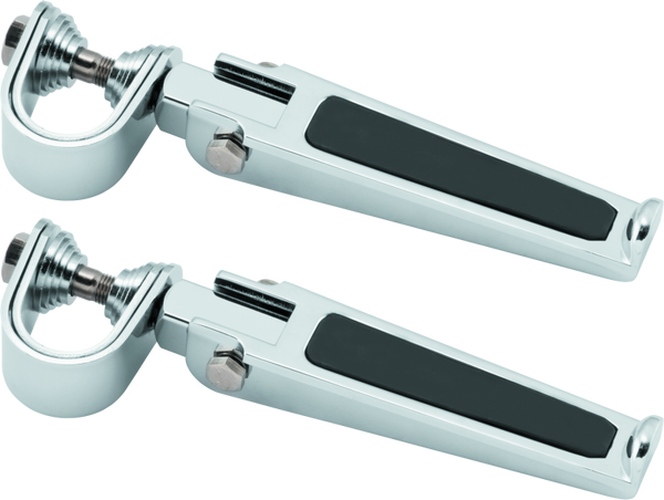 BikeMaster Footpegs Rubber 1-1/4in - Pair - 171211