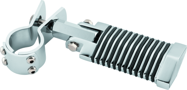 BikeMaster Footpegs 1-1/4in 3 Piece Clamp - Pair - 171213