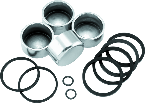 Bikers Choice 00-17 4 Piston Except Brembo Brake Caliper Rebuild Kit - 420402