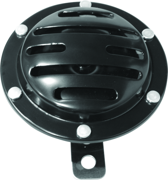 Bikers Choice Black Slotted Horn 12V Universal - 482396