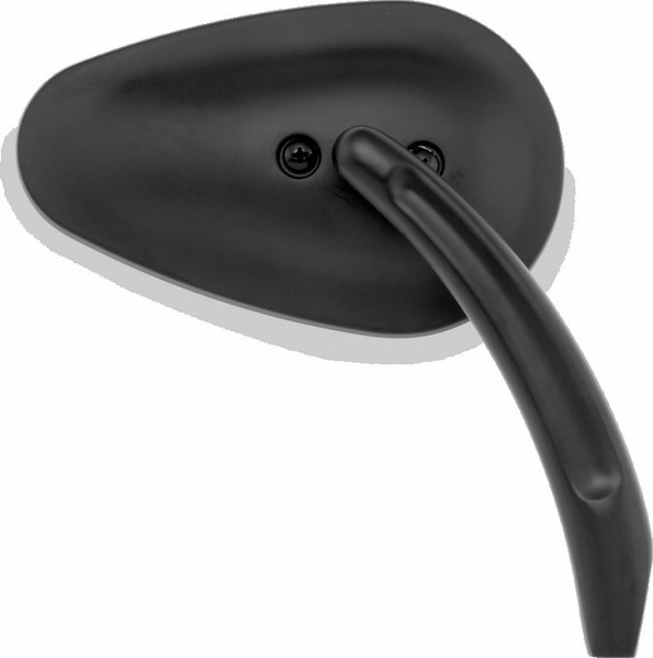 Bikers Choice 65-Up Black Tapered Mirrors Universal Custom Pair - 488746