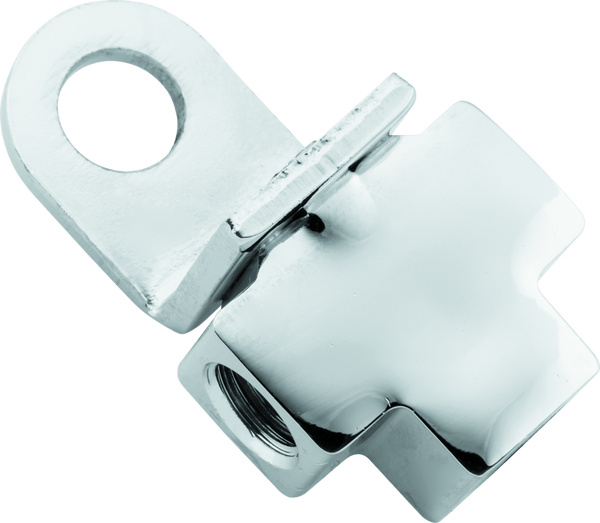 Bikers Choice L72-84 FLH 78-86 FXWG 80-85 XL Chrome Rear Brake Tee Replaces H-D 42318-72 - 492842