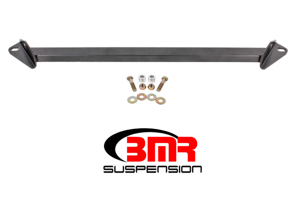BMR 15-17 S550 Mustang Front 2-Point Subframe Chassis Brace - Black Hammertone - CB007H