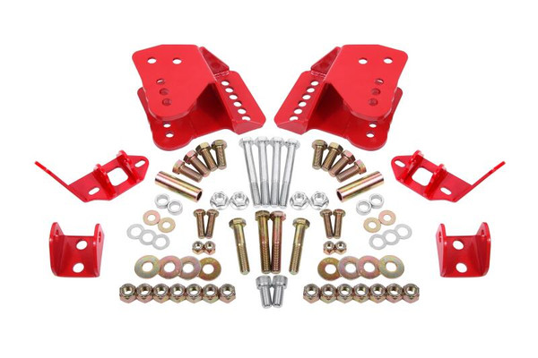 BMR 78-87 G-Body Rear Coilover Conversion Kit - Red - CCK464R
