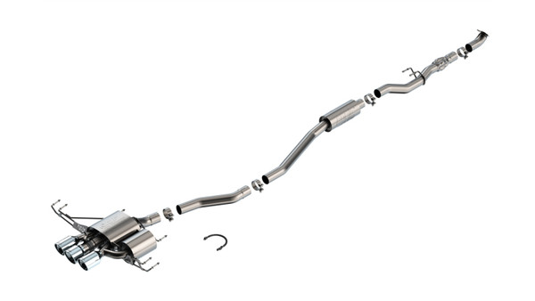 Borla 2023 Honda Civic Type R MT ATAK Catback Exhaust w/ 4in Tips - 140927