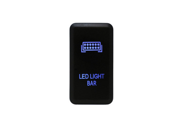 Cali Raised Tall Style Toyota Oem Style Led Light Bar Switch - Blue - CR2394