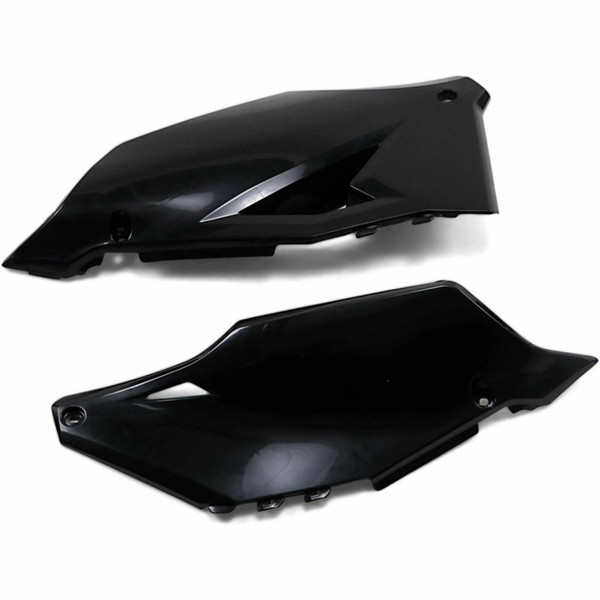 Cycra 21-23 Kawasaki KX250F Side Number Panels - Black - 1CYC-2770-12