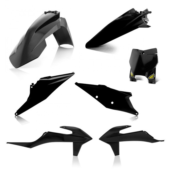 Cycra 19-22 KTM 125 SX 5-pc Replica Body Kit - Black - 1CYC-9426-12