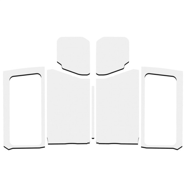 DEI 18-23 Jeep Wrangler JL 2-Door Boom Mat Complete Headliner Kit - 7 Piece - Gray - 50282