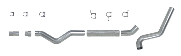 Diamond Eye KIT 5in Catback MFLR RPLCMENT PIPE Single AL: 2006-2007.5 CHEVY 6.6L 2500/3500 - K5126A-RP