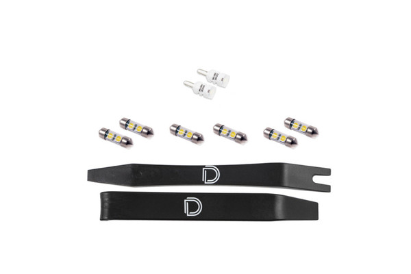 Diode Dynamics 12-18 Hyundai Veloster Interior LED Kit Cool White Stage 1 - DD0535