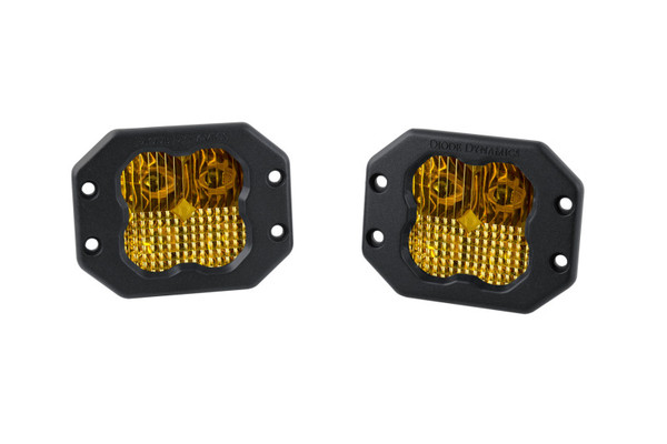 Diode Dynamics SS3 Pro ABL - Yellow Combo Flush (Pair) - DD6942P