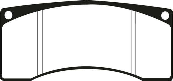 EBC Ford Saleen Mustang Alcon front calipers Yellowstuff Front Brake Pads - DP4016R