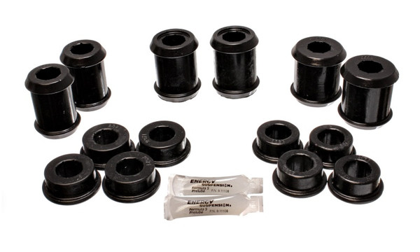 Energy Suspension 04-09 Cadillac XLR/XLR-V / 97-12 Corvette Black Rear End C/A Bushing Set - 3.3177G